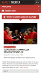 Mobile Screenshot of naples-theater.com
