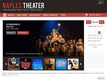 Tablet Screenshot of naples-theater.com